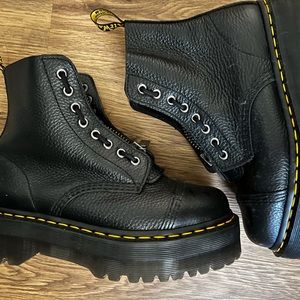 Dr. Martens Sinclair leather platform boots